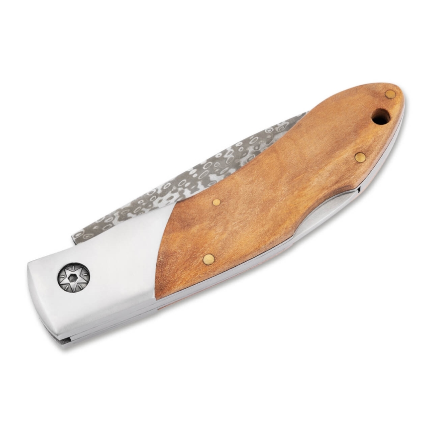 Böker - Μαχαίρι τσέπης Damascus Magnum Caveman 19,4 cm