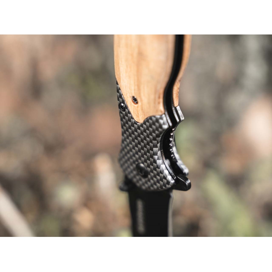 Böker - Σουγιάς τσέπης Magnum Blomkvist Olive 20,5 cm ξύλο ελιάς