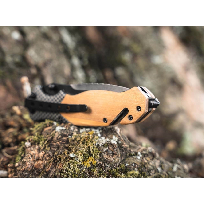 Böker - Σουγιάς τσέπης Magnum Blomkvist Olive 20,5 cm ξύλο ελιάς