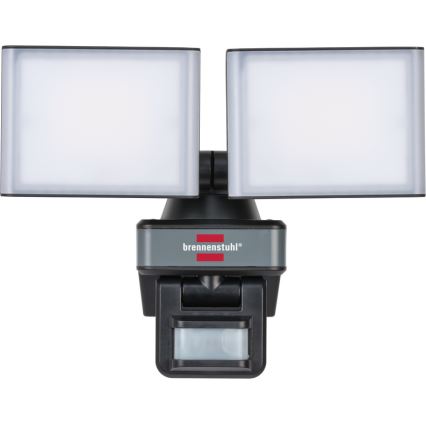 Brennenstuhl - Προβολέας LED Dimmable με αισθητήρα DUO LED/29,2W/230V 3000-6500K IP54 Wi-Fi