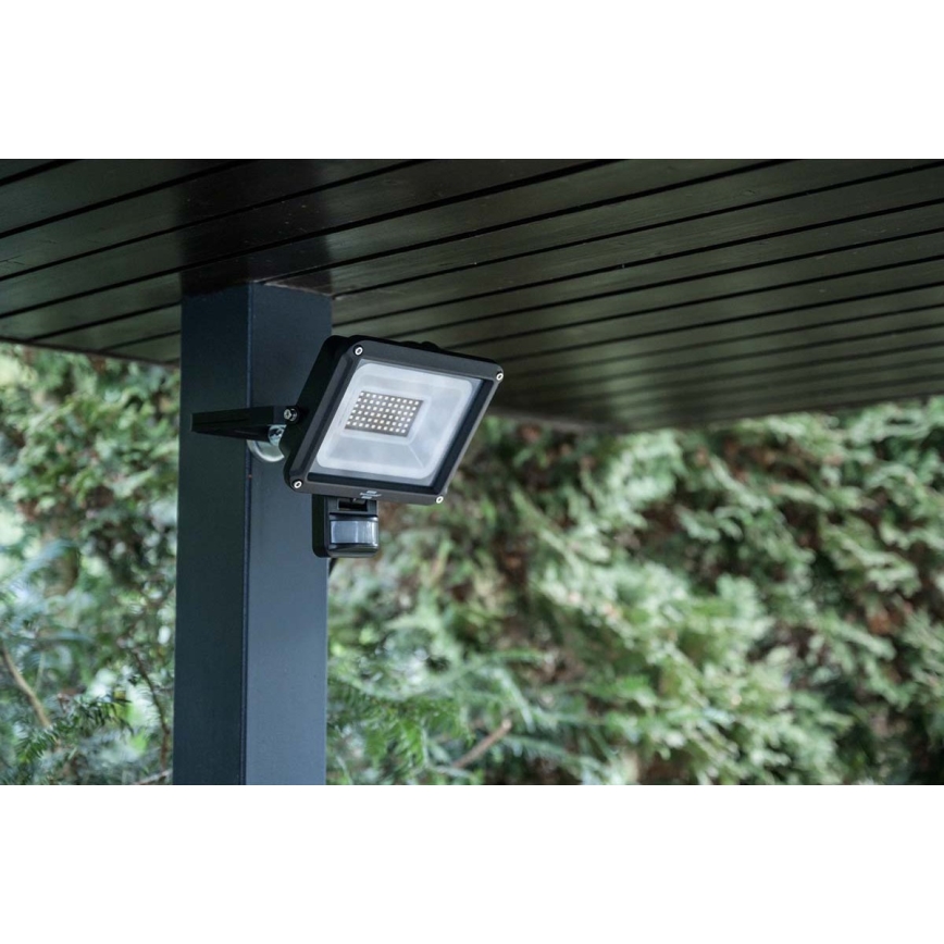 Brennenstuhl - Εξωτερικός προβολέας LED με αισθητήρα LED/30W/230V 6500K IP65