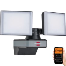 Brennenstuhl- Προβολέας LED Dimmable DUO LED/29,2W/230V 3000-6500K IP54 Wi-Fi