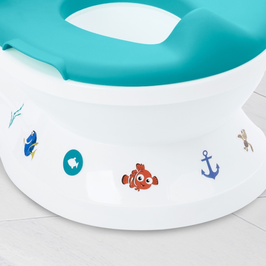 Bright Starts - Παιδική τουαλέτα MY SIZE Finding Nemo με ήχο 2xAAA