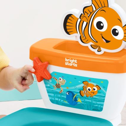 Bright Starts - Παιδική τουαλέτα MY SIZE Finding Nemo με ήχο 2xAAA