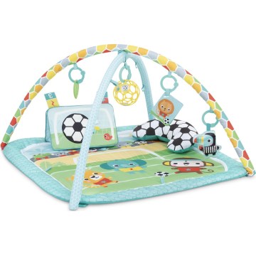 Bright Starts - Παιδικό χαλάκι δραστηριοτήτων OBALL GRIP & KICK 3xAA