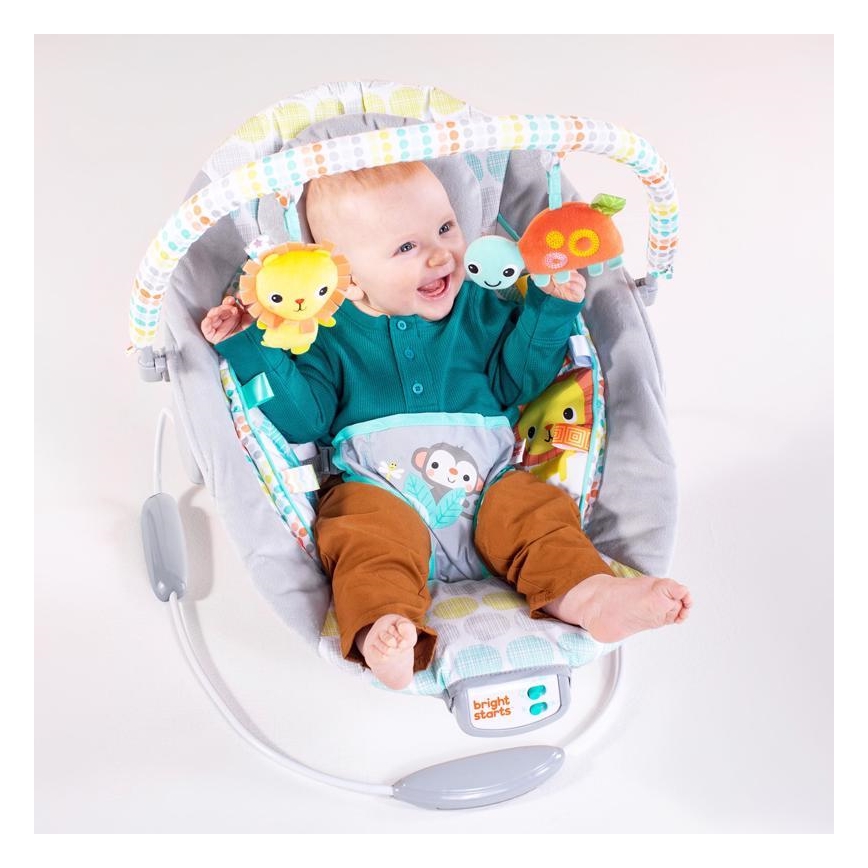 Bright Starts - Relax μωρού με δόνηση και μουσική WHIMSICAL WILD