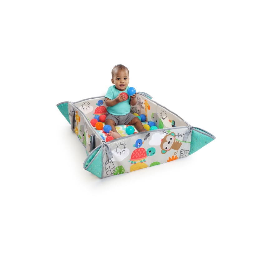 Bright Starts - Βρεφικό Γυμναστήριο 5σε1 YOUR WAY BALL PLAY τιρκουάζ