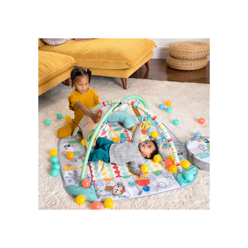 Bright Starts - Βρεφικό Γυμναστήριο 5σε1 YOUR WAY BALL PLAY τιρκουάζ