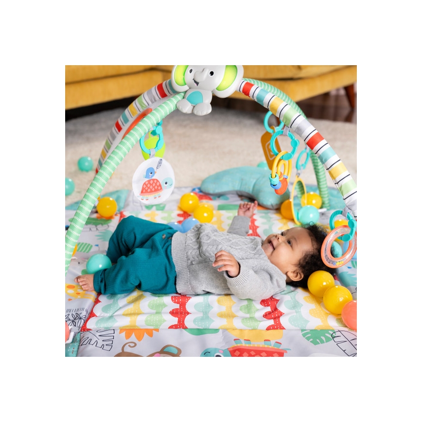 Bright Starts - Βρεφικό Γυμναστήριο 5σε1 YOUR WAY BALL PLAY τιρκουάζ
