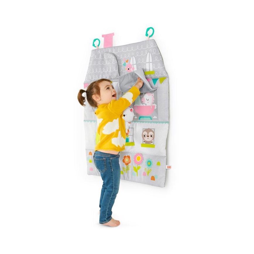 Bright Starts - Βρεφικό γυμναστήριο FLOORS OF FUN σπιτάκι