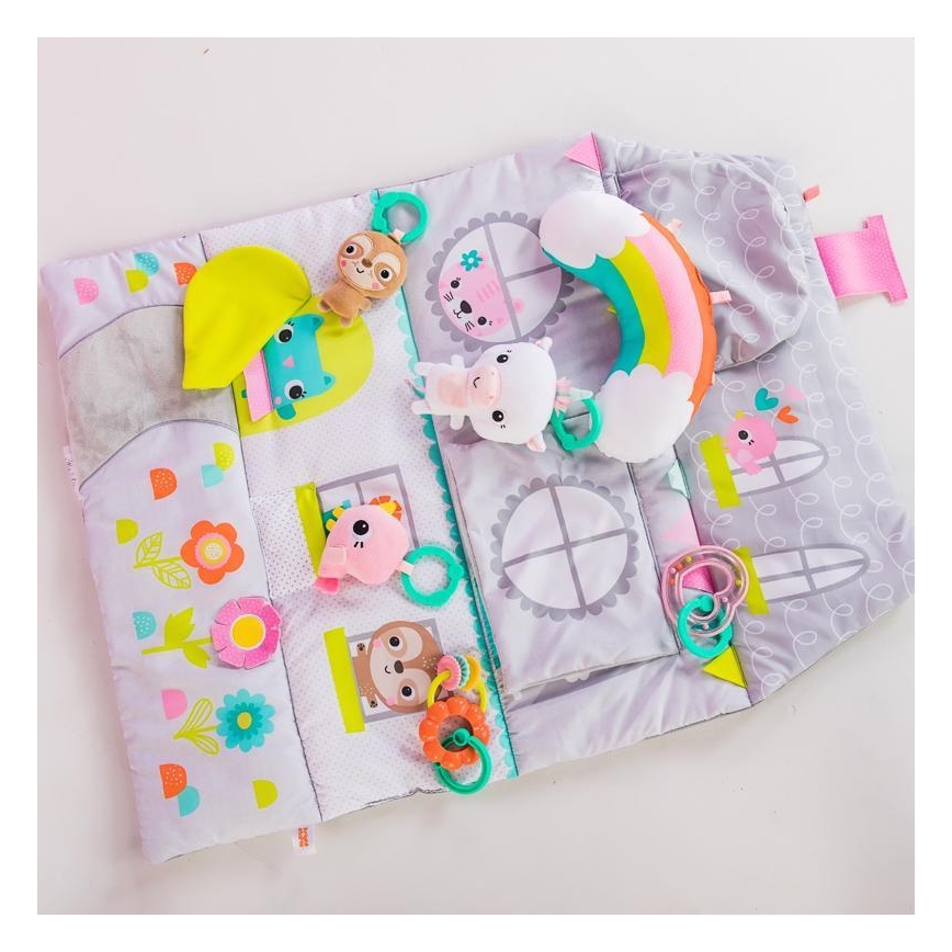 Bright Starts - Βρεφικό γυμναστήριο FLOORS OF FUN σπιτάκι