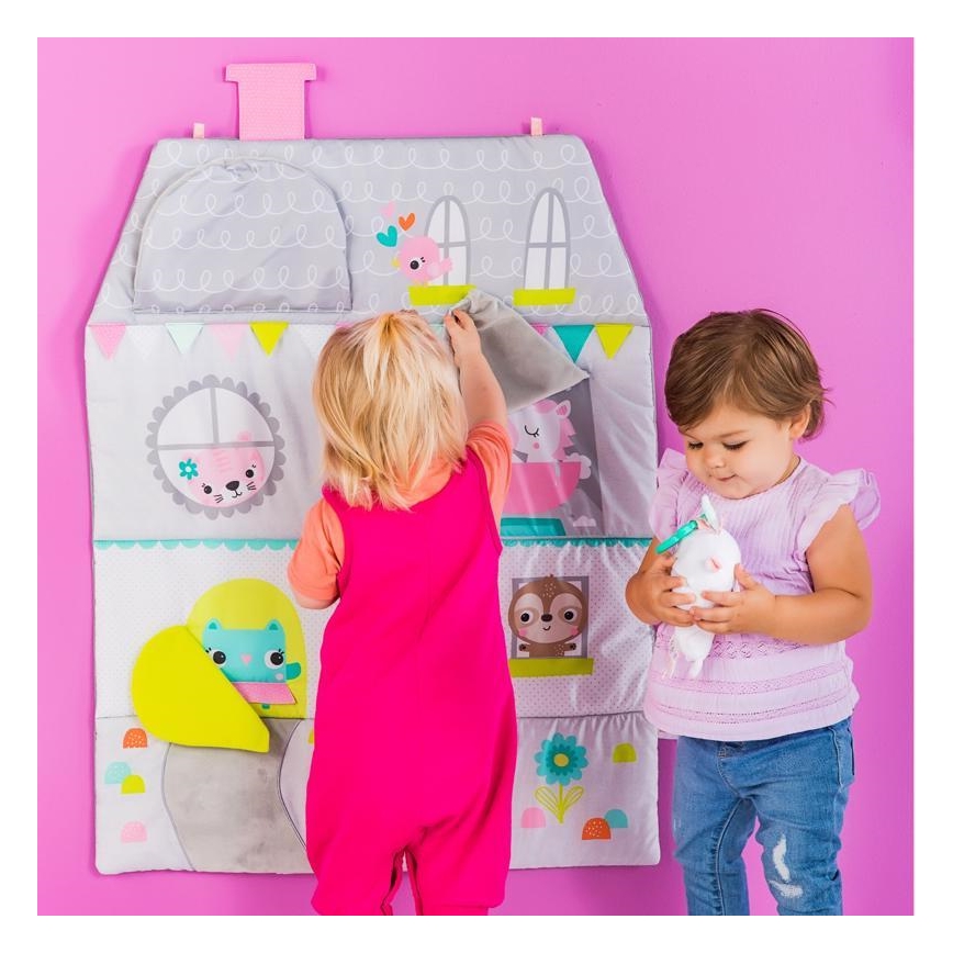 Bright Starts - Βρεφικό γυμναστήριο FLOORS OF FUN σπιτάκι