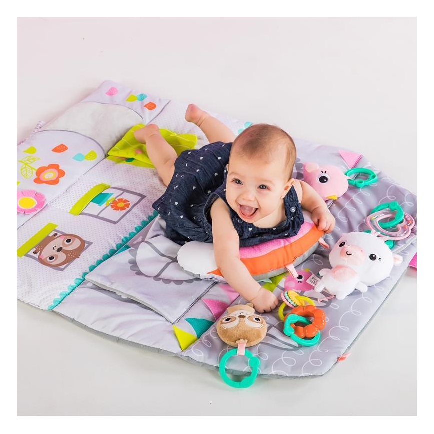 Bright Starts - Βρεφικό γυμναστήριο FLOORS OF FUN σπιτάκι