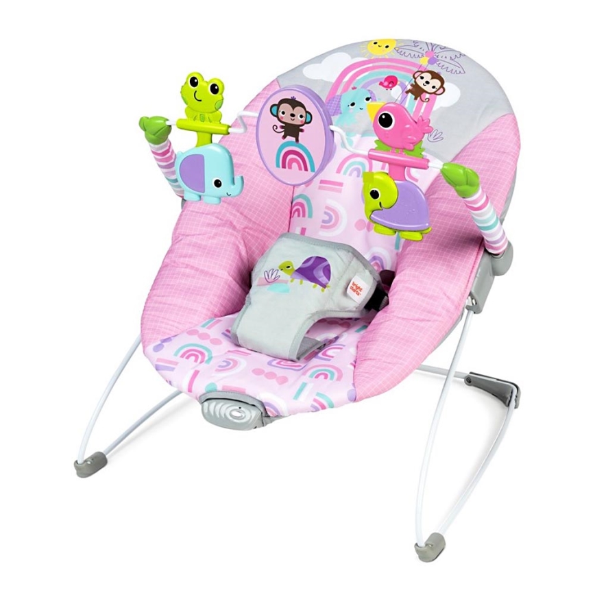 Bright Starts - Βρεφικό relax με δόνηση PINK PARADISE 1xLR14
