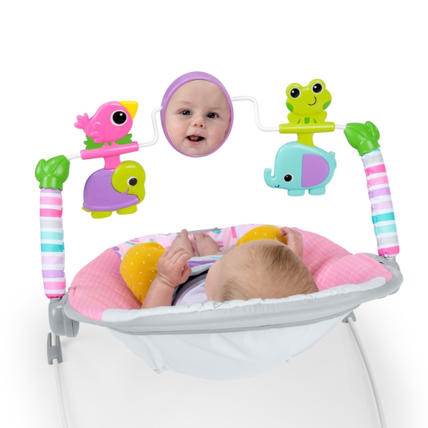 Bright Starts - Βρεφικό relax με δόνηση PINK PARADISE 1xLR14