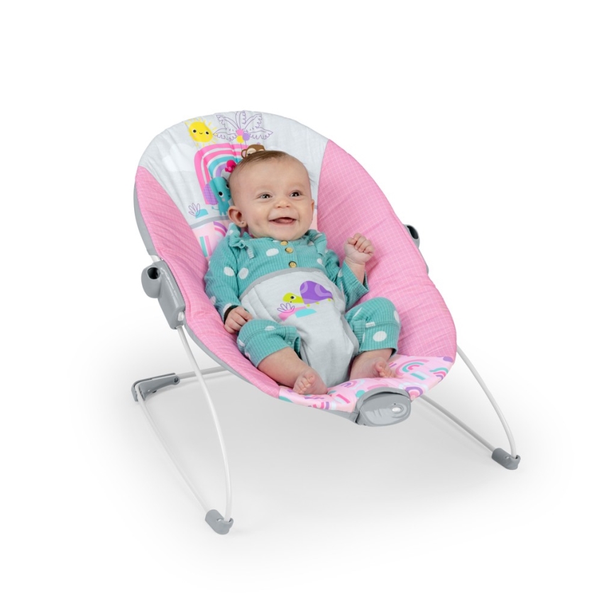 Bright Starts - Βρεφικό relax με δόνηση PINK PARADISE 1xLR14
