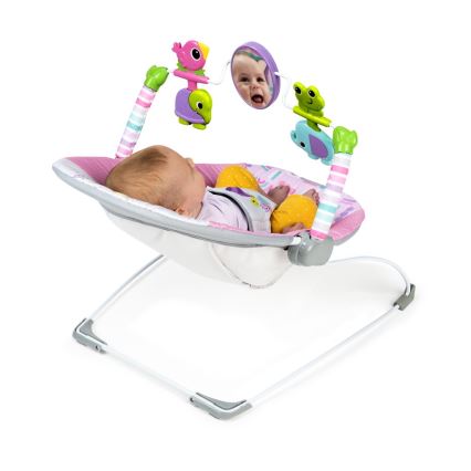 Bright Starts - Βρεφικό relax με δόνηση PINK PARADISE 1xLR14