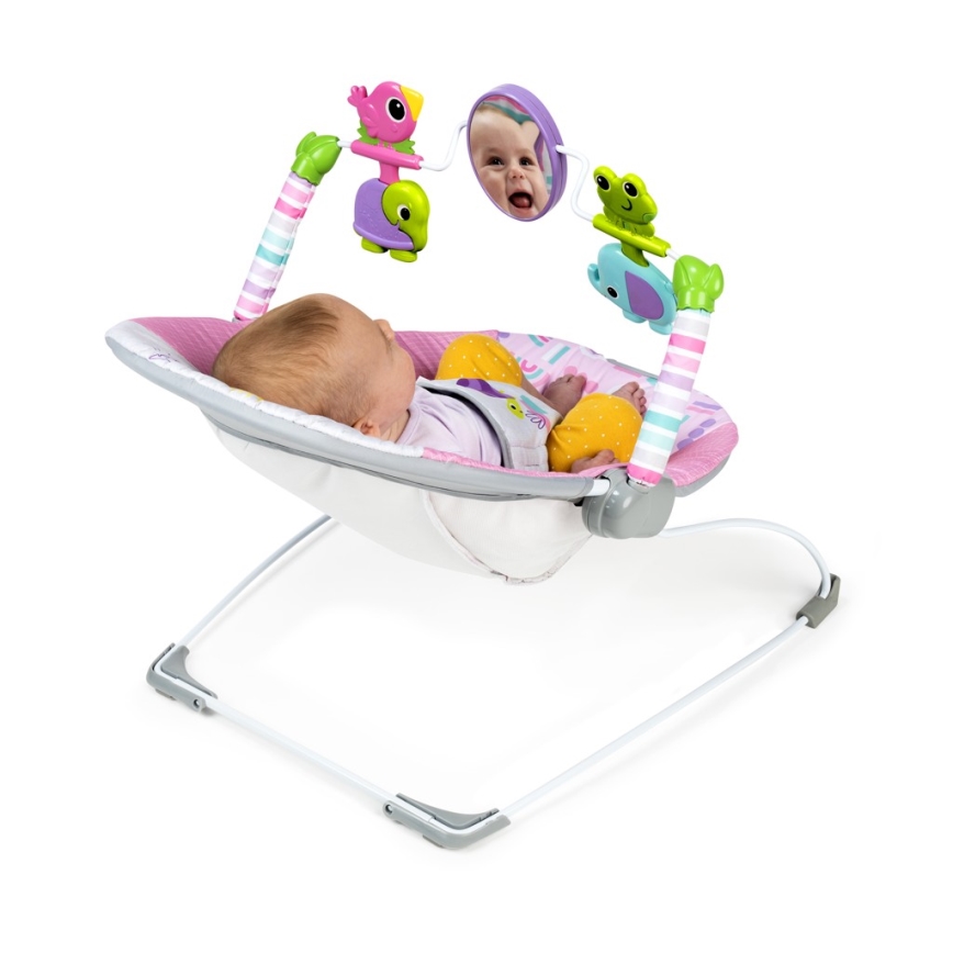 Bright Starts - Βρεφικό relax με δόνηση PINK PARADISE 1xLR14