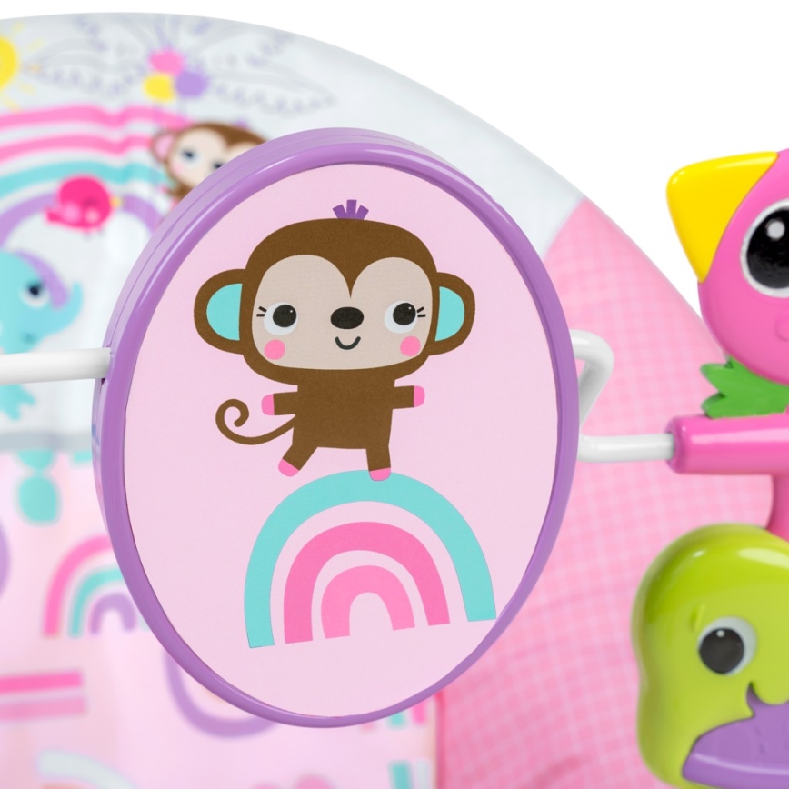 Bright Starts - Βρεφικό relax με δόνηση PINK PARADISE 1xLR14