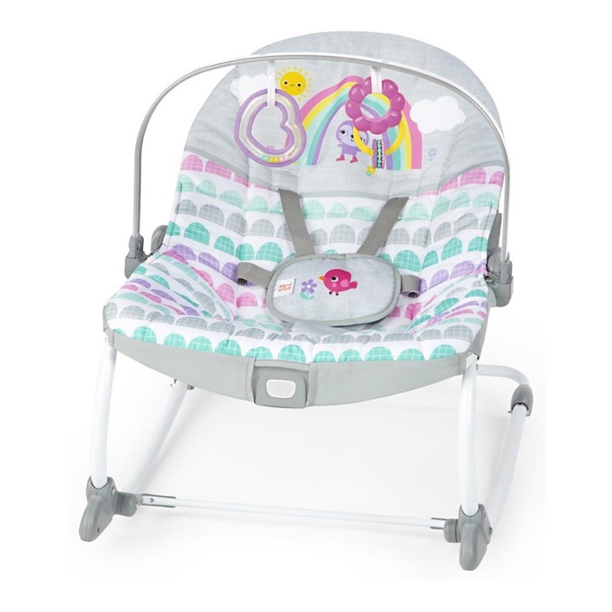 Bright Starts - Βρεφικό relax με δόνηση ROSY RAINBOW 1xLR14