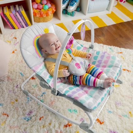 Bright Starts - Βρεφικό relax με δόνηση ROSY RAINBOW 1xLR14