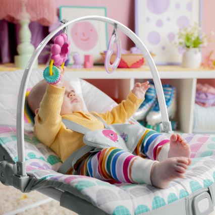 Bright Starts - Βρεφικό relax με δόνηση ROSY RAINBOW 1xLR14