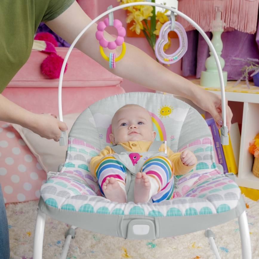 Bright Starts - Βρεφικό relax με δόνηση ROSY RAINBOW 1xLR14