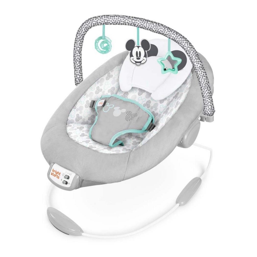 Bright Starts - Βρεφικό relax με δόνηση και μουσική MICKEY MOUSE 3xLR14