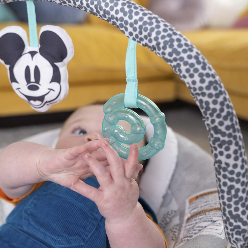 Bright Starts - Βρεφικό relax με δόνηση και μουσική MICKEY MOUSE 3xLR14