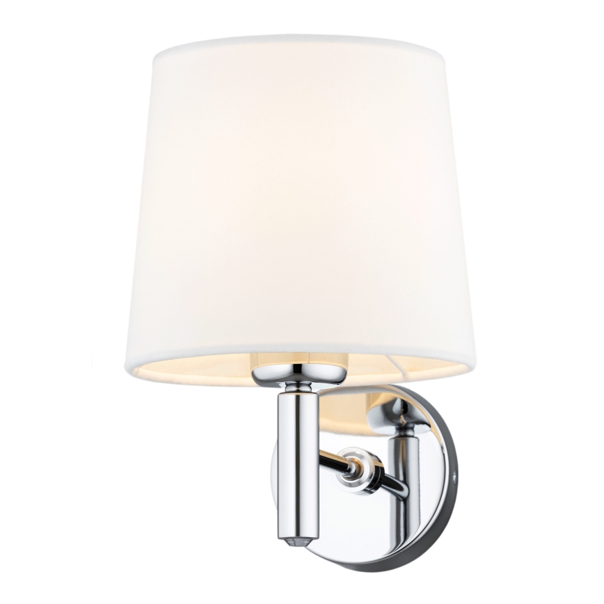Brilagi - Απλίκα MONTE 1xE27/60W/230V κρεμ/γυαλιστερό χρώμιο