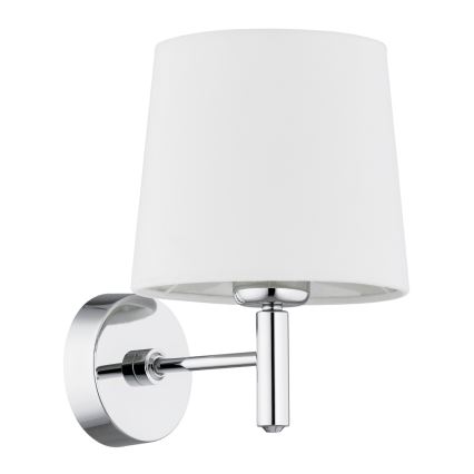 Brilagi - Απλίκα MONTE 1xE27/60W/230V κρεμ/γυαλιστερό χρώμιο