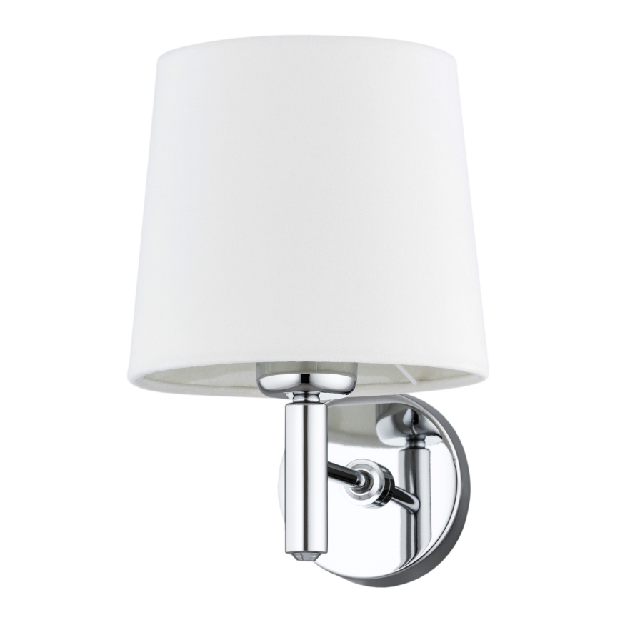 Brilagi - Απλίκα MONTE 1xE27/60W/230V κρεμ/γυαλιστερό χρώμιο