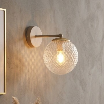 Brilagi - Απλίκα STELLA 1xE27/60W/230V μπεζ/χρυσό