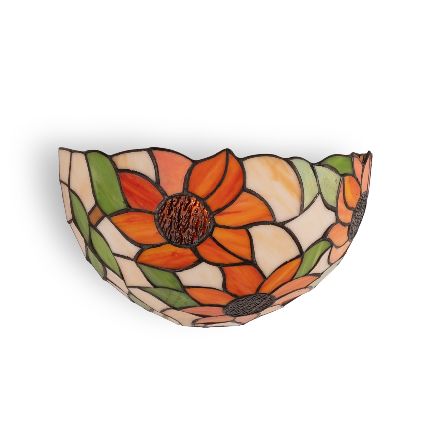 Brilagi - Απλίκα Tiffany με βιτρό SUNFLOWER 1xE14/40W/230V