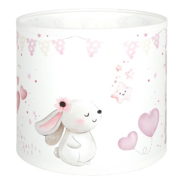 Brilagi - Αμπαζούρ BOBO για E27 διάμ. 15 cm κρεμ/κουνελάκια