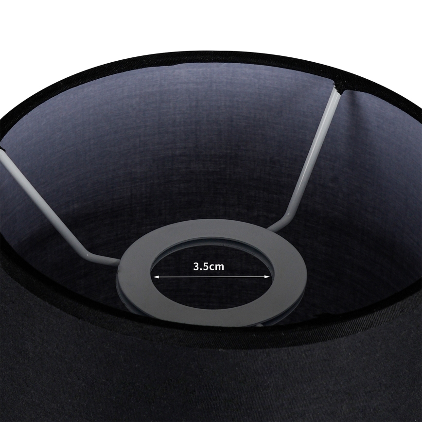 Brilagi - Αμπαζούρ για επιτραπέζιο φωτιστικό TABLON E27 Ø 14 cm, μαύρο