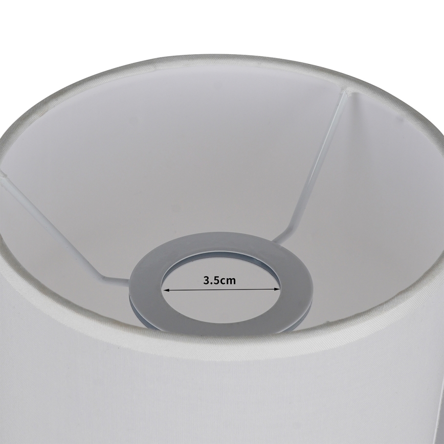 Brilagi - Αμπαζούρ για επιτραπέζιο φωτιστικό TABLON E27, διάμ. 14 εκ., λευκό