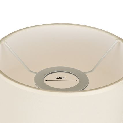 Brilagi - Αμπαζούρ για επιτραπέζιο φωτιστικό TABLON E27, διάμετρος 14 cm, κρεμ