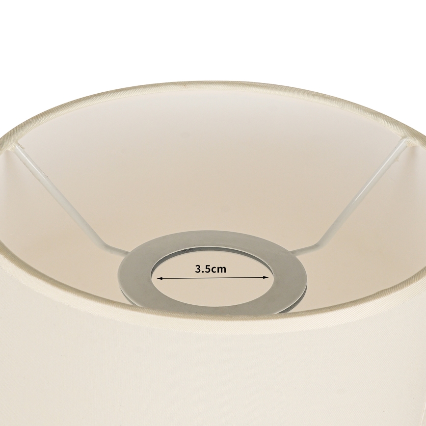 Brilagi - Αμπαζούρ για επιτραπέζιο φωτιστικό TABLON E27, διάμετρος 14 cm, κρεμ