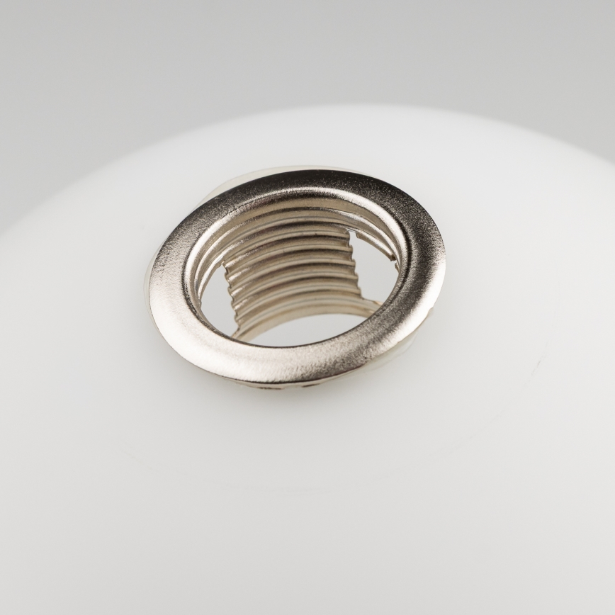 Brilagi - Ανταλλακτικό γυαλί αμπαζούρ για κρεμαστό φωτιστικό οροφής, απλίκα τοίχου και λάμπα MISTEL, MILLA διάμετρος 8 cm λευκό