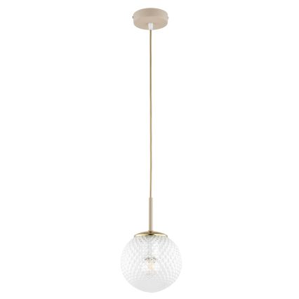 Brilagi - Ανταλλακτικό γυαλί, συμβατό με STELLA E27, διάμ. 15 cm, διαφανές/χρυσό