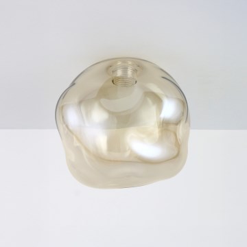 Brilagi - Ανταλλακτικό γυαλί για πολυέλαιο, επιτοίχιο και φωτιστικό οροφής VULCANO G9, διάμ. 15 cm, καπνιστό μπεζ