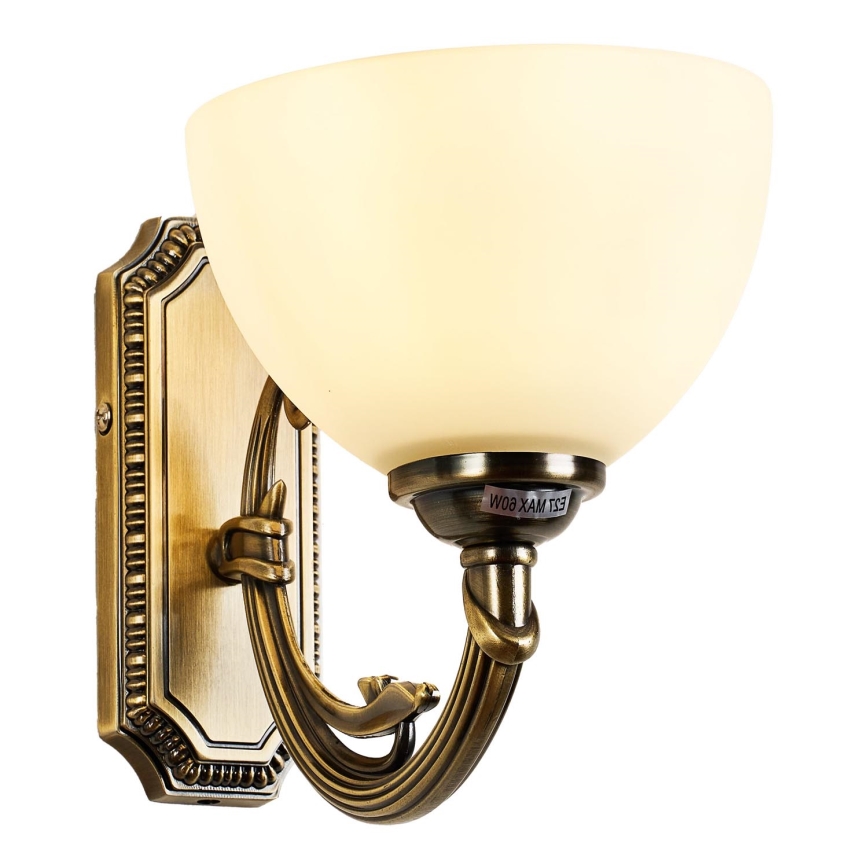 Brilagi - Λάμπα τοίχου CLASSIC 1xE27/60W/230V ορείχαλκος