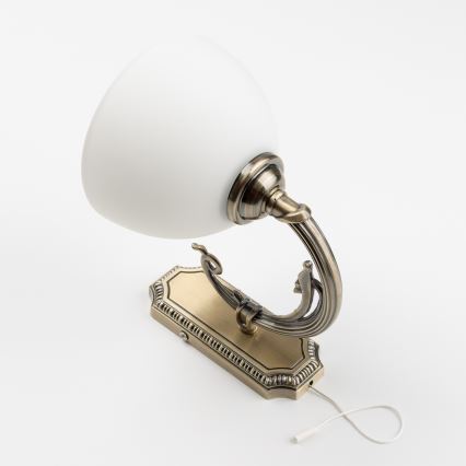 Brilagi - Λάμπα τοίχου CLASSIC 1xE27/60W/230V ορείχαλκος