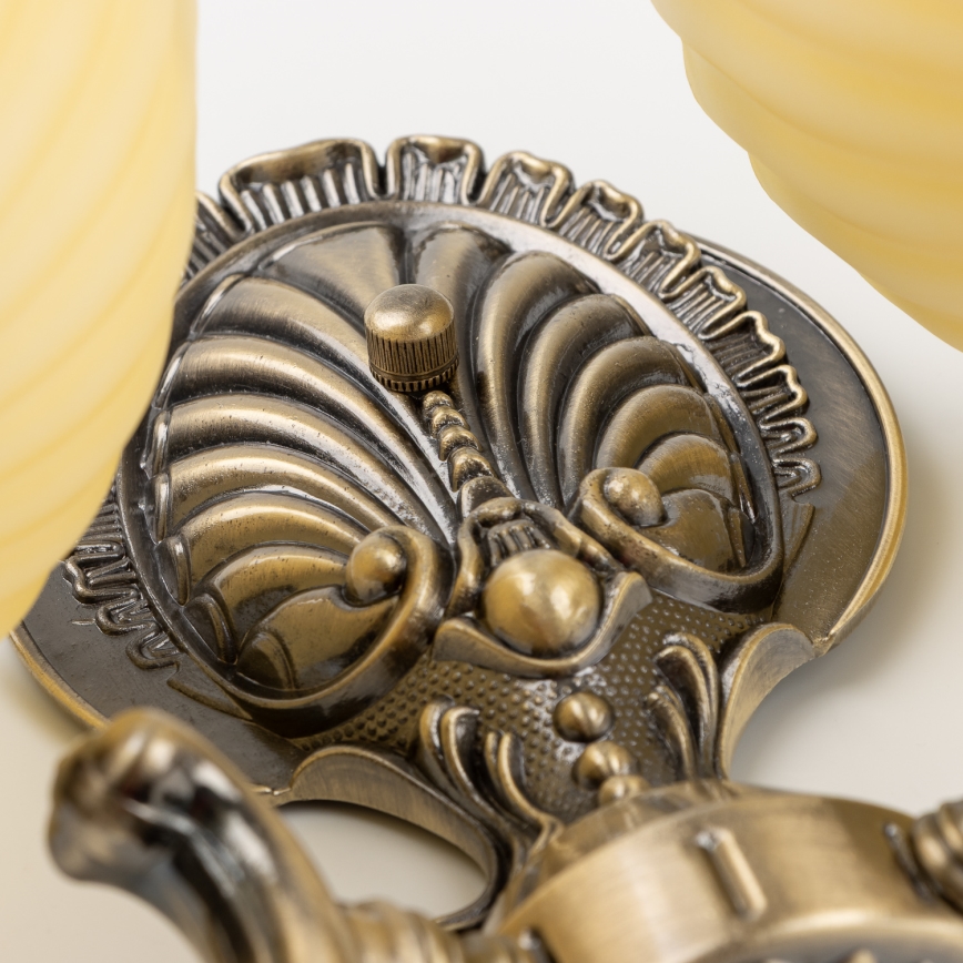 Brilagi - Λάμπα τοίχου CLASSIC 2xE27/60W/230V ορείχαλκος