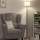Brilagi - Λάμπα δαπέδου LED CERIA 1xE27/20W/230V διάμ. 25 εκ. γκρι/χρυσή