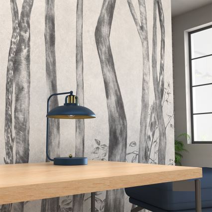 Brilagi - Eπιτραπέζιο φωτιστικό FLAMENGO 1xE27/60W/230V μπλε