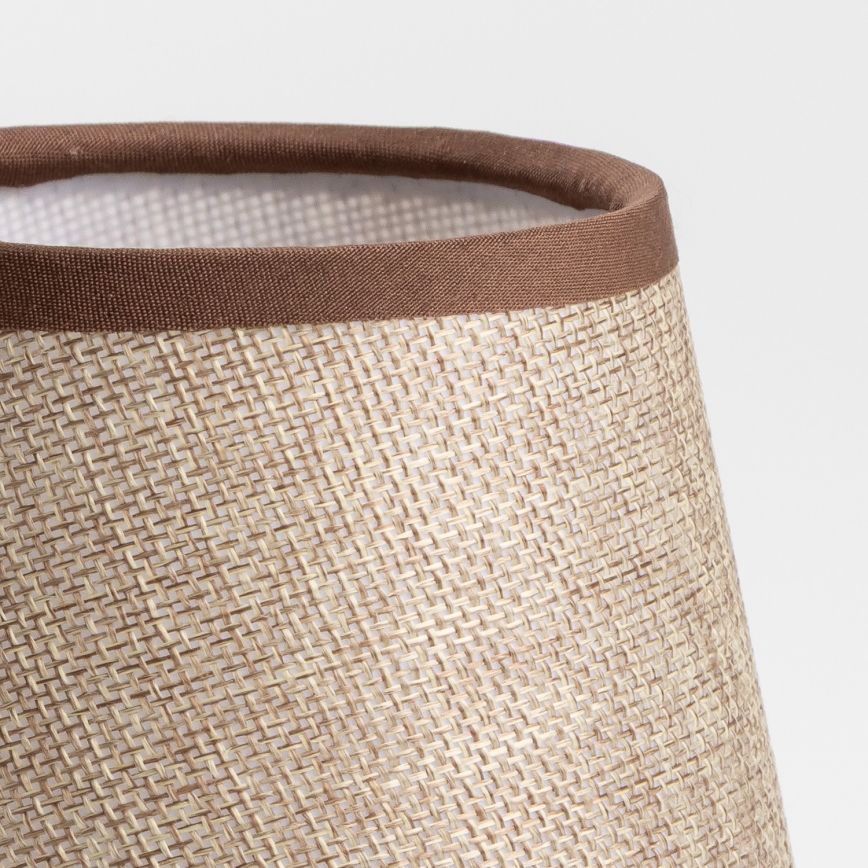 Brilagi - Eπιτραπέζιο φωτιστικό NUBILA WOOD 1xE27/25W/230V δρυς/καφέ