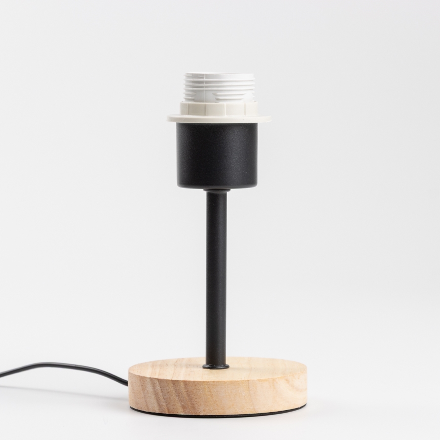 Brilagi - Eπιτραπέζιο φωτιστικό NUBILA WOOD 1xE27/25W/230V δρυς/μωβ