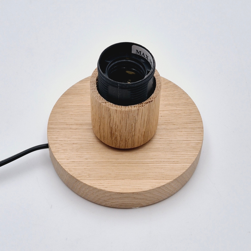 Brilagi - Eπιτραπέζιο φωτιστικό WOODY BASKET 1xE27/60W/230V δρυς